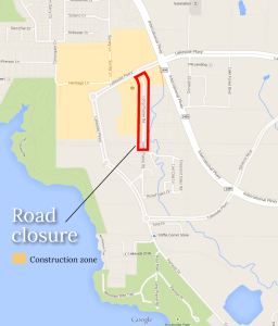 Map - Northwood closure