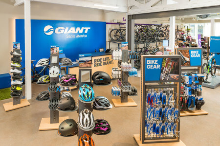 The Giant store in Lakeside will sell bikes for men, women, and youth as well as accessories.