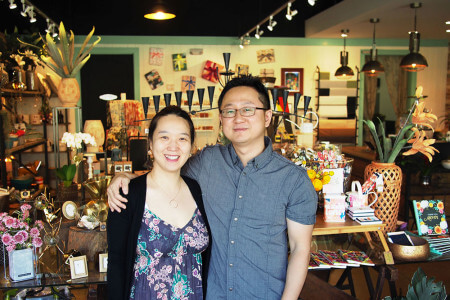 Joyce and Sean Choi operate Bloom-A-Round, a collection of flowers and plants for your home decor. 