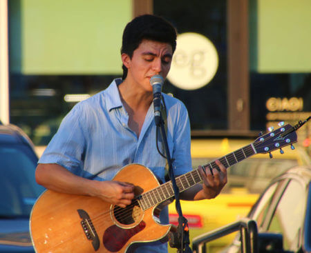 Sebastian Valenzuela will perform Friday, August 19 (7-9 pm) in the plaza at Lakeside DFW (2417 Lakeside Parkway, Flower Mound). 
