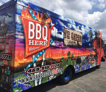 Sandy Sue's BBQ food truck will be on site serving "Texas BBQ Done Right."