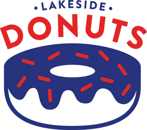 Lakeside donuts logo