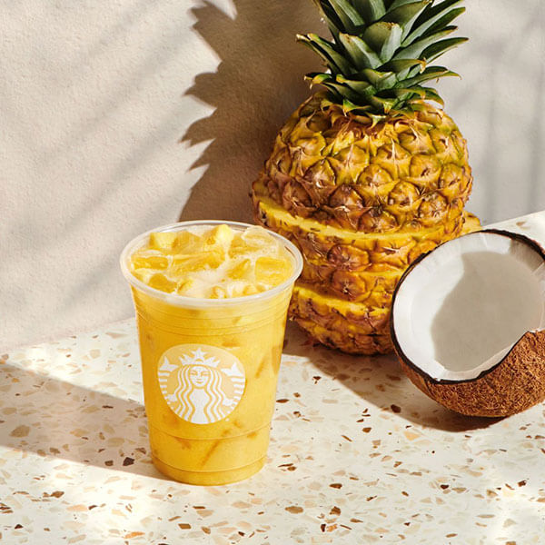Starbucks pineapple drink