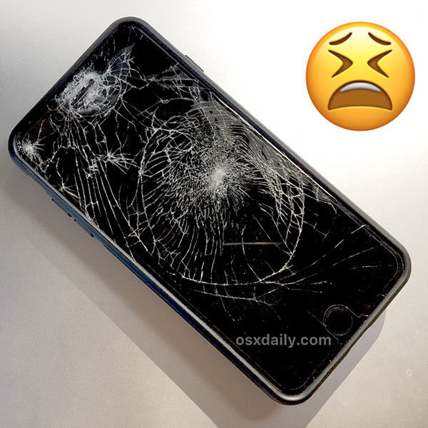 broken smart phone